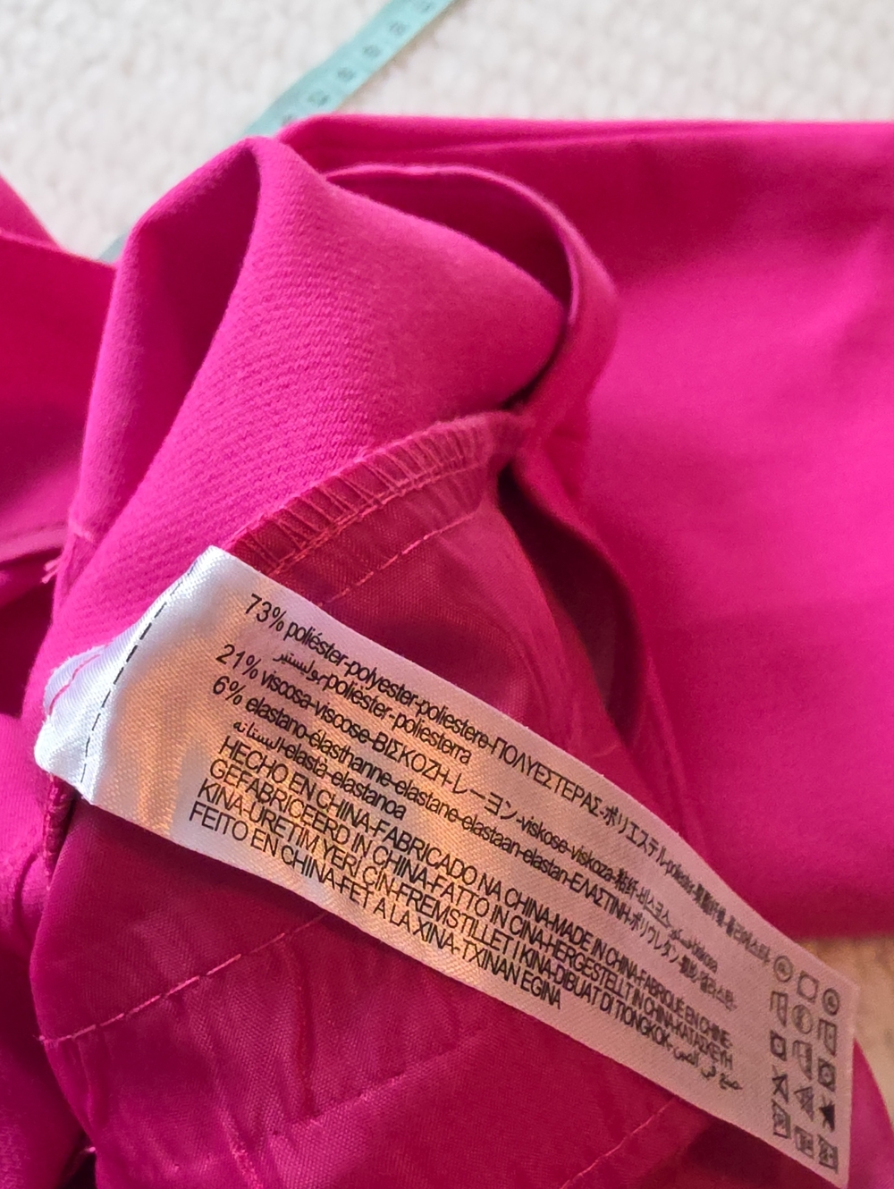 Zara Women's High-Waist Pink Ankle Pants - Picture 8 of 8